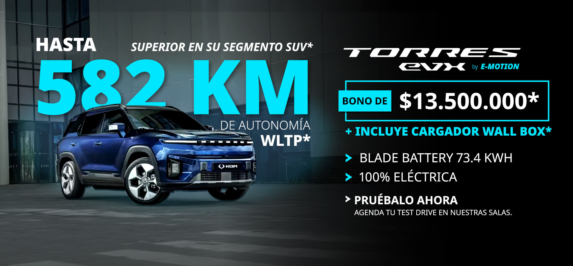 KGM Torres EVX