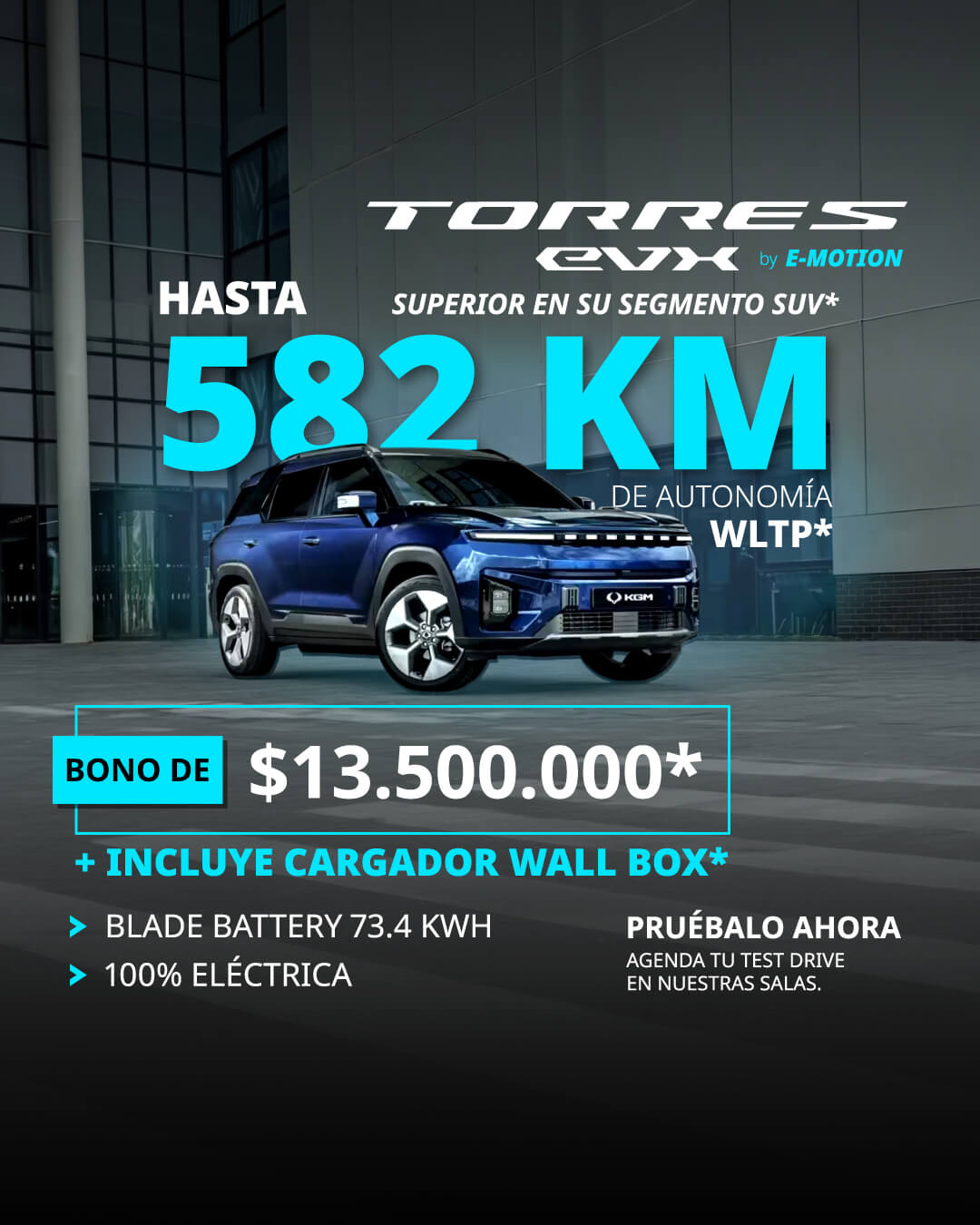 KGM Torres EVX